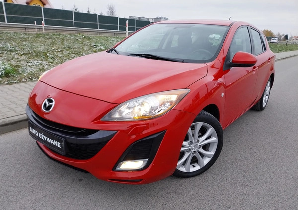 Mazda 3 cena 25900 przebieg: 183000, rok produkcji 2011 z Nowe Miasteczko małe 781